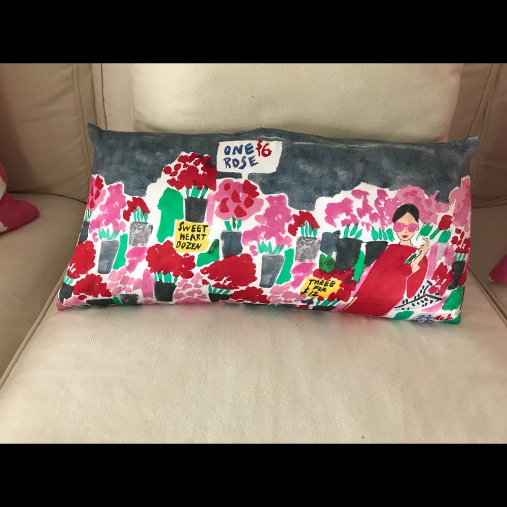 Pair of Kate Spade pillows